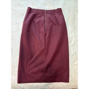 Banana Republic Pencil Skirt in Maroon